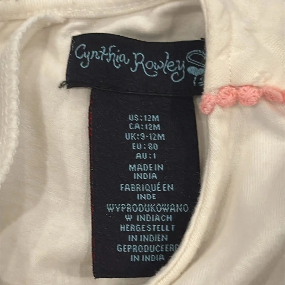 Cynthia Rowley Baby Girls Outfit Set with Llama Print
